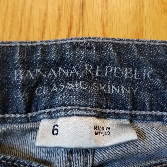 Banana Republic Classic Skinny Jeans Size 6 - Picture 6 of 6